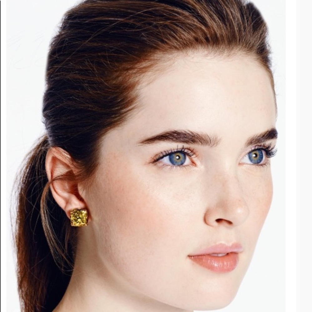 Kate Spade Gold Glitter Earrings
